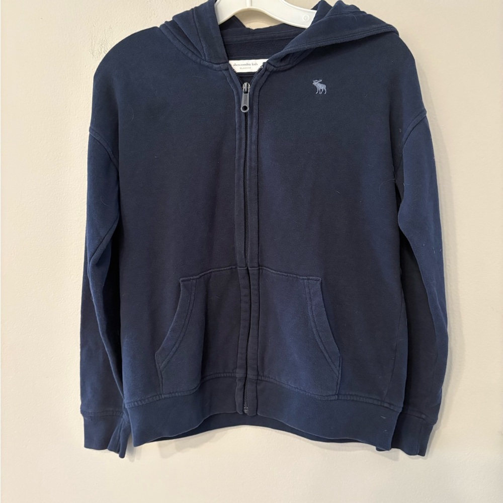 Two (2) Abercrombie Kids Zip-Up Hoodie Relaxed Fit in Size 11/12 Preloved